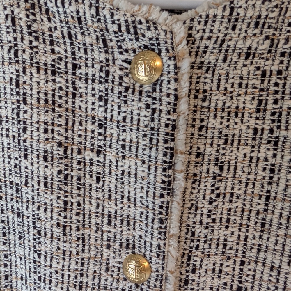 Talbots Tweed Lady Jacket - Picture 3 of 4